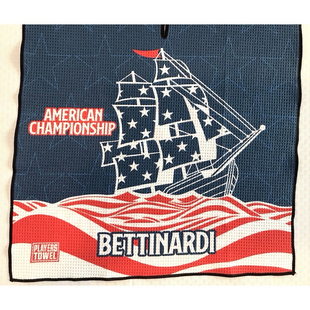 Bettinardi Amer Championship Star Spangled Ship Golf Towel View 2